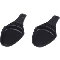 Tefal – Lot de 6 coupelles ovales anti-adhésives en métal – Largeur 9 cm – Pour repas conviviaux – Compatible avec appareils à raclette