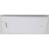 Smeg – Porte complète évaporateur congélateur pour réfrigérateur – Pièce détachée incluse – Largeur 60cm – Longueur 50cm – Matière plastique