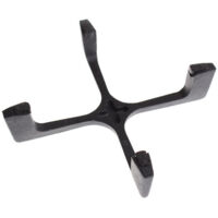 ICQN Grille Four Universelle 44,5 X 34 Cm - Compatible Bauknecht Whirlpool Ikea Ignis Chromée