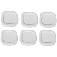 Lot de 6 couvercles blanc pour yaourtière Multi Delices Express SEB - SS-1530001481