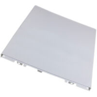Couvercle de porte pour lave-linge – Tôle émaillée – Dimensions 421x400x25mm – Fixation sur encadrement – Compatible avec WHIRLPOOL, INDESIT, BAUKNECHT
