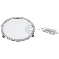 Ampoule Halogène 20W 12V Ø51,9mm Pour Hottes Bosch Siemens Neff - Avec Couvercle Verre