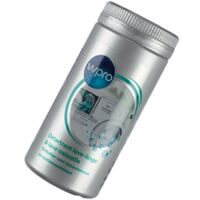 Wpro – Détartrant pour lave-vaisselle et lave-linge 250g – Élimine les dépôts calcaires – Formule concentrée pour un nettoyage efficace