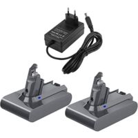 Batterie de rechange avec chargeur pour Dyson V6 DC58 DC59 DC61 DC62 pour Dyson V6 Animalpro, V6 Absolute, V6 Animal Batteri 965