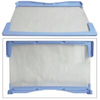Chayette en verre pour réfrigérateur – Dimensions 594x377 mm – Compatible Indesit, Ariston Hotpoint – C00507755