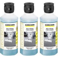 Lot de 3 nettoyants RM536 pour sols (500ml) pour Nettoyeur Haute Pression KARCHER - 62959440