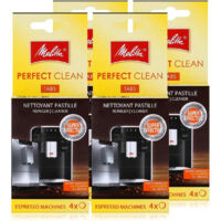 Lot de 4 pastilles detartrantes (4 x 1,8g) pour Cafetiere MELITTA 6762481