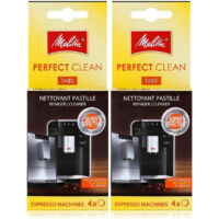 Lot de 2 pastilles detartrantes (4 x 1,8g) pour Cafetiere MELITTA 6762481