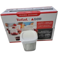 Lot de 6 pots sans egouttoir pour yaourtiere Multi Delices SEB - XF100110