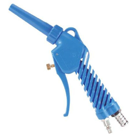 Mecafer – Pistolet pneumatique professionnel – Pression maximale 25 bar – Débit réglable – Buse en laiton pour nettoyage intensif (1/5)