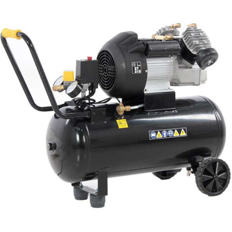Compresseur d'air 50L 3CV Stanley DV2 400/10/50