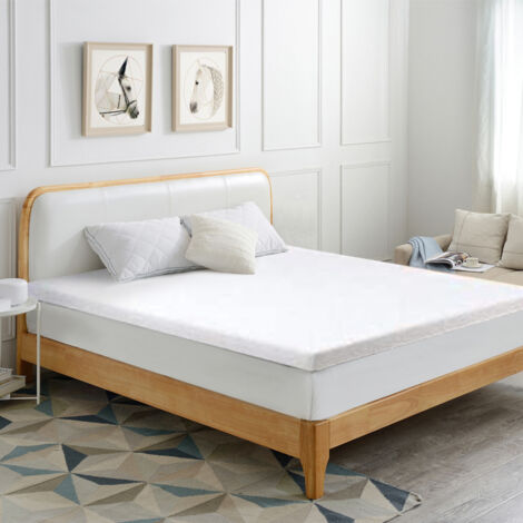 Sovramaterasso 140x190 cm - Spessore 5 cm - Topper Luxury in Memory Foam - Adatto per Materassi 140x190 cm per Adulti e Bambini