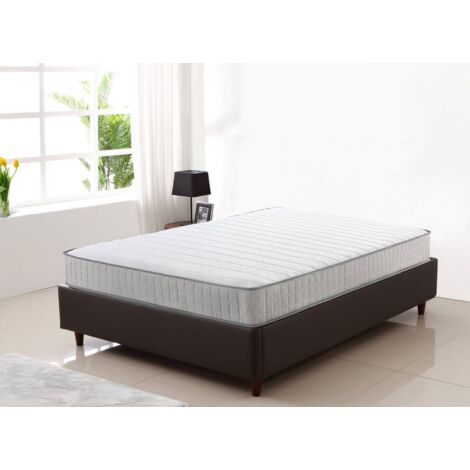 Colchón viscoelástico de lujo 140x190 cm - grosor 15 cm - viscoelástico adaptable 7 zonas de confort