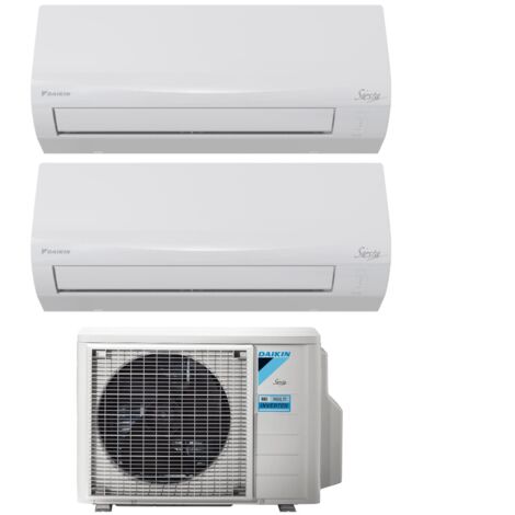 Daikin Aire Acondicionado Dual Split Inverter serie SIESTA 12+12 con 2AMXF50A R-32 Wi-Fi Integrado 12000+12000
