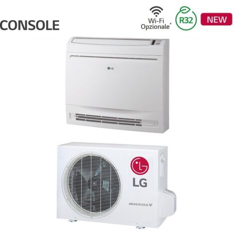 aire acondicionado consola inverter lg 12000 btu uq12f r-32 wi-fi opcional - nuevo
