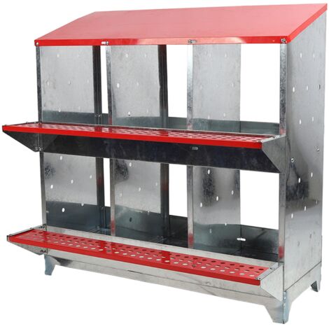 Nido Per Galline Ovaiole Con Raccolta Uova Automatica - Da Esterno, Montaggio A Parete - Foto 4