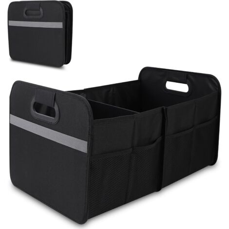 YONEBN Borsa Organizer In PU Leggera – Marrone Sella – Portaoggetti Multitasca Per Borsa, Scrivania E Viaggio – 23x8x16 Cm