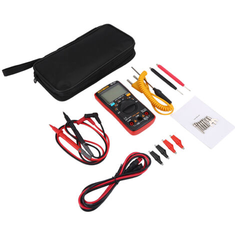 Analizzatore Di Circuiti MS5908C AC 100-240V | Tester Tensione E RCD | Con Cavo E Valigetta