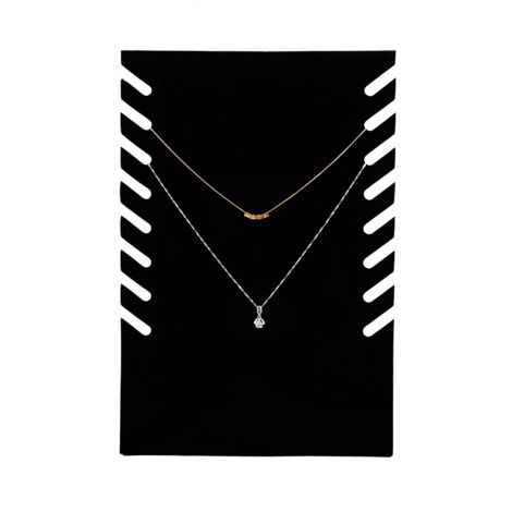 Vassoio Organizzatore Per Gioielli In Legno E Flanella - Elegante E Protettivo 35.5x24.5 Cm