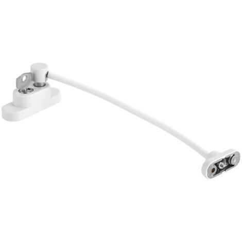 Blocco Sicurezza Yale Per Finestre In PVC - Bianco, Azione A Pressione Con Chiave, Facile Da Montare - Foto 4