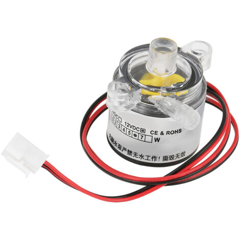 Mini Pompa Acqua Brushless DC 24V 1.2A – 1000L/h, 7m Di Prevalenza, Silenziosa Per Acquario E Raffreddamento