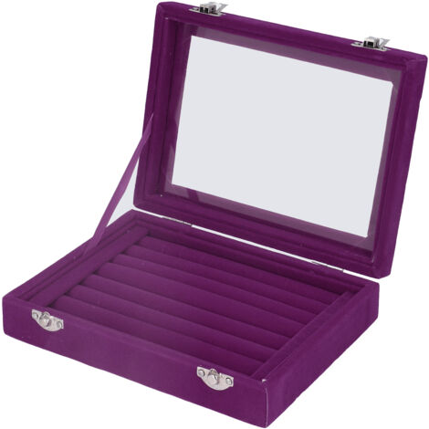 Portagioielli portatile con cerniera per anelli, orecchini, collane e braccialetti, confezione da 2, rosa | Leroy Merlin