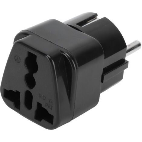 Confezione Da 2 Adattatori Da Europeo A USA, Regno Uno, India, Svizzero, AU, Alia Adattatore Da Viaggio USA Canada Convertore Adattatore Presa A Muro UE A 2 Pin - Foto 7