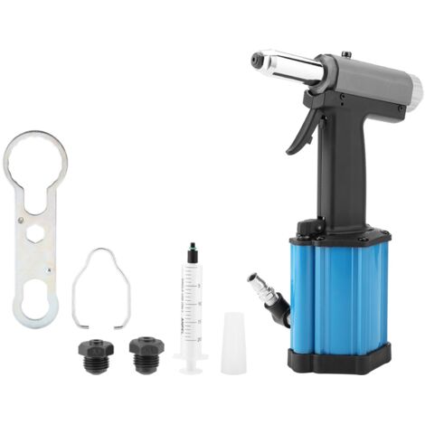 TONYSA Kit rivettatrice pneumatica per pistola rivettatrice ad aria compressa industriale da 2,4
