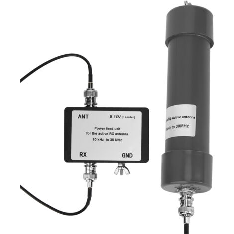 RHO- Antenne 10 kHz‑30 MHz Kit d'antenne de réception active VLF LF HF