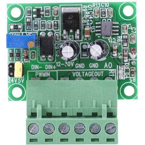 Convertitore PWM A Tensione 0-10V - Modulo Per Segnali Digitali, Industriale, 1-3 KHz