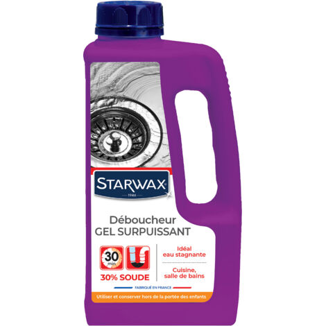Déboucheur gel pour canalisations 1L STARWAX