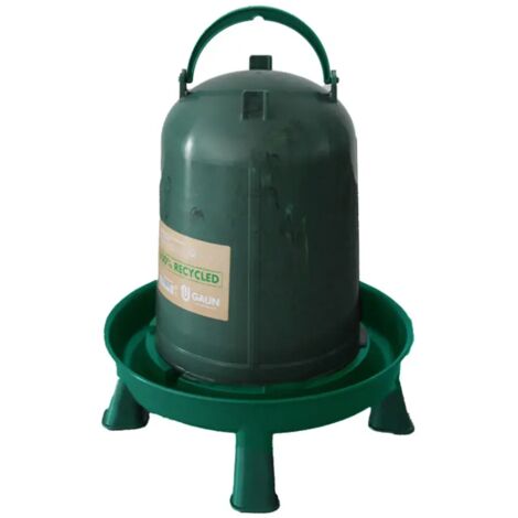 Abreuvoir en Plastique sur Pieds pour Volaille PLUME & COMPAGNIE 6l pas