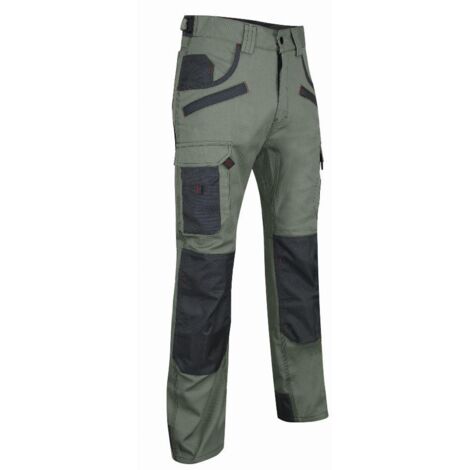 Pantalon de Travail Pro Kaki Ultra Résistant de 38 à 50 (1/4)