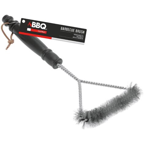 Brosse triangulaire nettoyage barbecue - 30 cm (1/3)