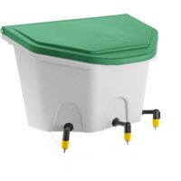 Abreuvoir suspendu plastique 8 litres AviAqua 3 pipettes volailles