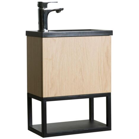 Lavabo A Parete Quadro 40x50 Cm - Modello Lp84 | Design Minimal E Moderno Per Bagno
