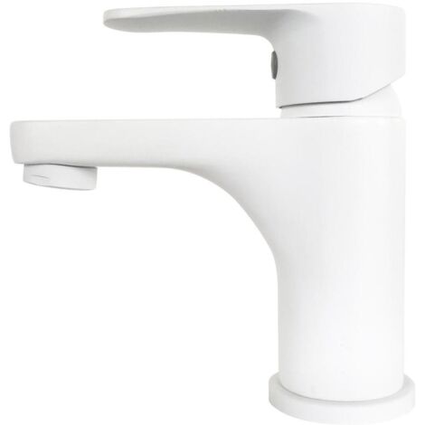 Grifo monomando para lavabo de agua fría y caliente (1/3)