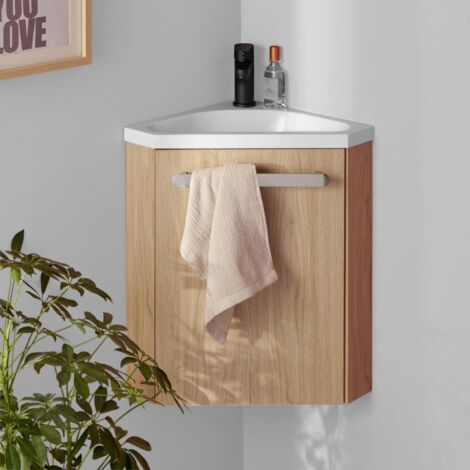 Conjunto de lavabo y grifería de esquina SKINO