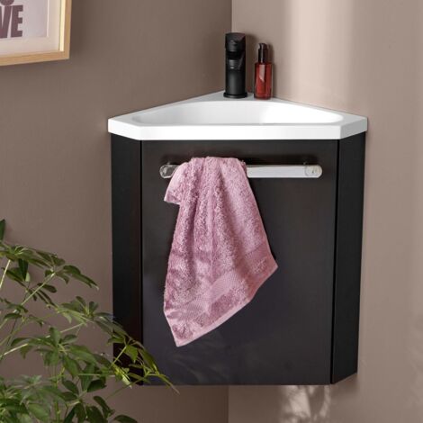 Conjunto de lavabo y grifería de esquina SKINO