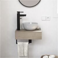 Lavabo de encimera grueso + lavabo SOHO