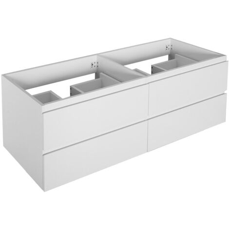 Mobile lavabo sospeso SORRENTO 4 cassetti 120cm