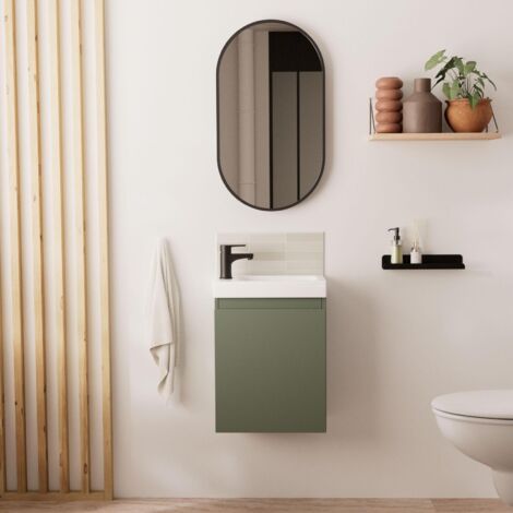 Mobile lavabo LISA + specchio + rubinetto