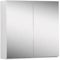 Mobiletto da bagno WILL da 60 cm con doppia anta e specchi