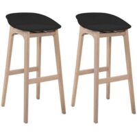 Set di sgabelli da bar in legno RIVA da 65 cm