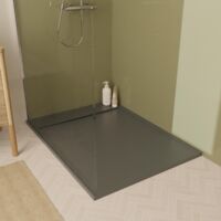 Receveur de douche en béton extra-plat