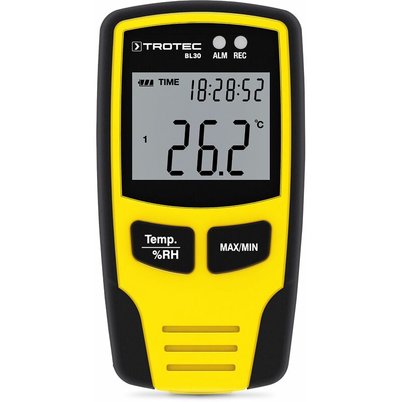 Data Logger Per Temperatura E Umidità Usb -30 A +70 °C Schermo Lcd