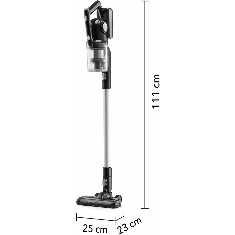 Trotec Scopa elettrica senza fili 2 in 1 VC 155 E