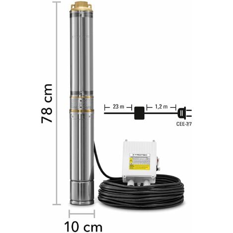 Trotec Pompa sommersa per pozzi TDP 5500 E