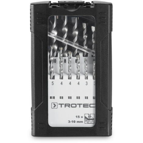 Trotec Punte per pietra dura (15 pz.)