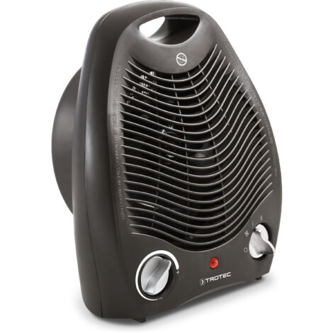 TROTEC Termoventilatore TFH 20 E con potenza di riscaldamento fino a 2.000 W Protezione contro il surriscaldamento Funzionamento della ventola